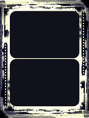 Image showing Grunge film frame with space for text or image