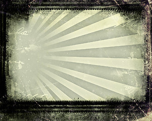 Image showing Grunge retro style frame for your projects