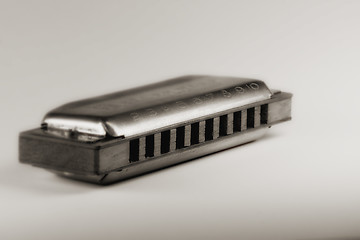 Image showing Blues harmonica