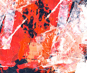 Image showing Abstract mixed media background or texture