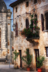 Image showing Old Mediterranean house