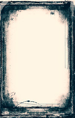 Image showing Grunge retro style frame for your projects