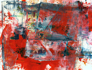 Image showing Abstract mixed media background or texture