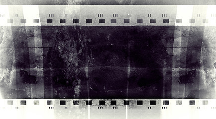 Image showing Grunge film frame with space for text or image