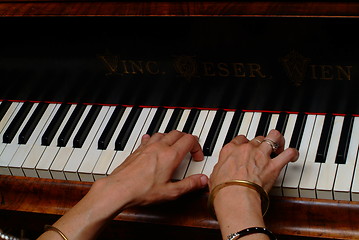 Image showing piano playing