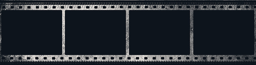 Image showing Grunge film frame with space for your text or image