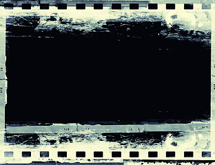 Image showing Grunge film frame with space for your text or image