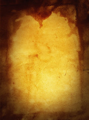 Image showing Old grunge textured paper background