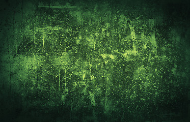 Image showing Grunge abstract textured collage with space for text or image