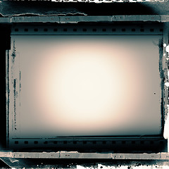 Image showing Grunge film frame with space for your text or image