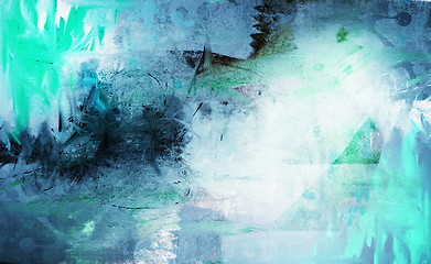 Image showing Grunge collage, watercolor style , great background or texture