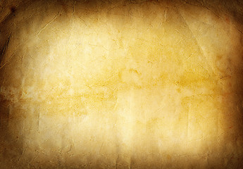 Image showing Old grunge textured paper background