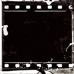 Image showing Grunge film frame with space for your text or image