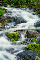 Image showing Beautiful waterfalls at Plitvice Lakes National Park