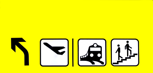 Image showing flight train stair