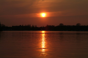 Image showing sunset