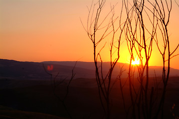 Image showing sunset