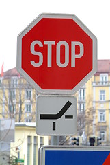 Image showing stop