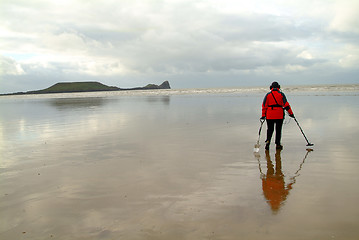 Image showing searching at the ebb