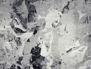 Image showing Grunge Abstract Textured Collage