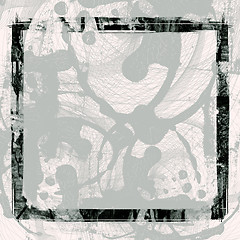 Image showing Grunge retro style frame for your projects