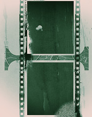 Image showing Grunge film frame with space for text or image