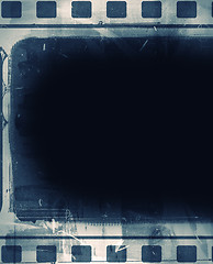 Image showing Grunge film frame with space for text or image