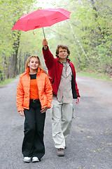 Image showing Couple in the park