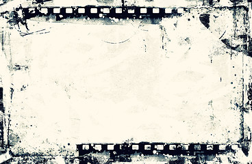 Image showing Grunge film frame with space for text or image