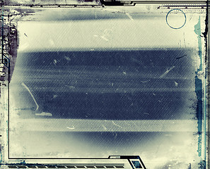 Image showing Grunge retro style frame for your projects