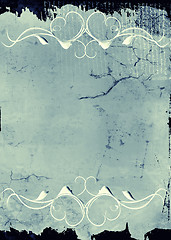 Image showing Grunge retro style frame for your projects