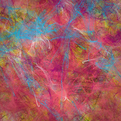 Image showing Abstract textured digital painting