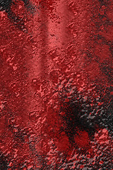 Image showing Red Blood  - Extreme grunge digitaly created texture or backgrou