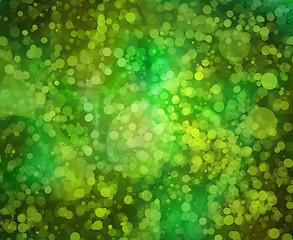 Image showing Colorful grunge textured bokeh background