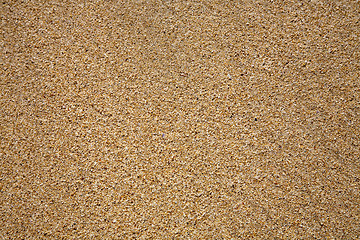 Image showing Sand beach texture close up