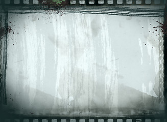 Image showing Grunge film frame