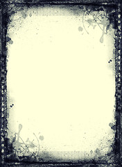 Image showing Grunge retro style frame for your projects