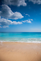 Image showing Tropical sand beach