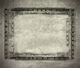 Image showing Grunge retro style frame for your projects