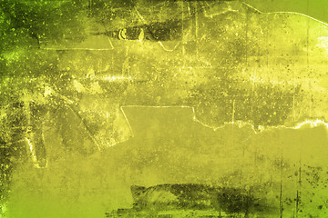 Image showing Grunge abstract textured  collage