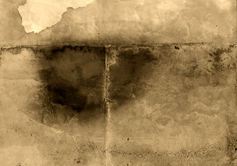 Image showing Old grunge textured paper background