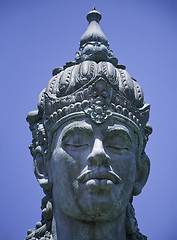 Image showing Balinese temple - God statue