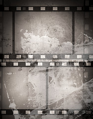 Image showing Grunge film frame with space for text or image