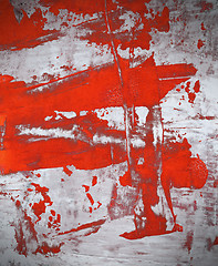 Image showing Abstract mixed media background or texture