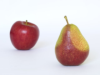 Image showing Apple and pear