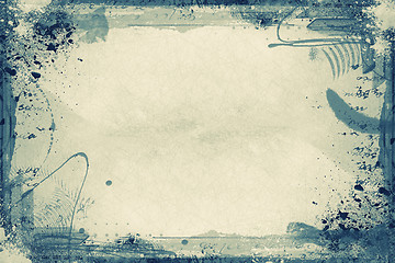 Image showing Grunge retro style frame for your projects