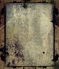 Image showing Grunge retro style frame for your projects