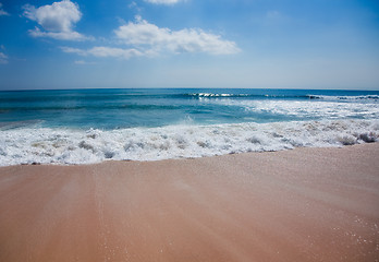 Image showing Tropical sand beach