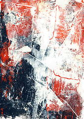 Image showing Abstract mixed media background or texture