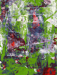 Image showing Abstract mixed media background or texture